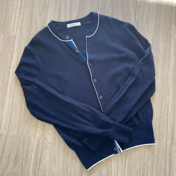 맥피 투모로우랜드 가디건 네이비 S