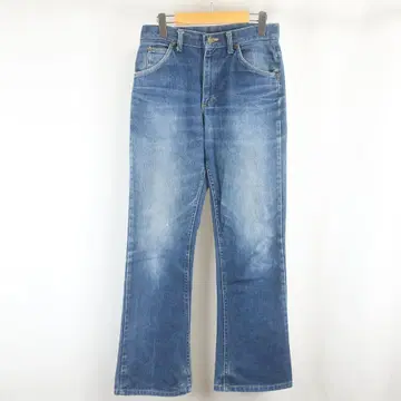 70s VINTAGE USA 제작 Lee 200 플레어 데님 팬츠 30