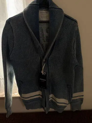 BAYFLOW 인디고 가디건 M
