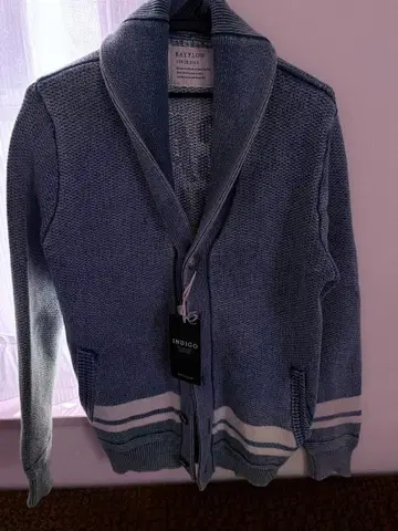 BAYFLOW 인디고 가디건 M