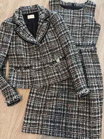 해롯 트위드 수트 셋업