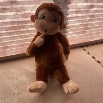 호기심 많은 조지 봉제 인형 약 50cm