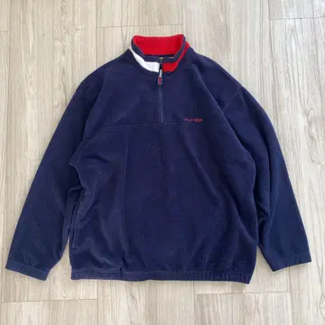 TOMMY HILFIGER *하프 지퍼 플리스 자켓