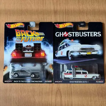 Hot Wheels 백 투 더 퓨처 & 고스트버스터즈
