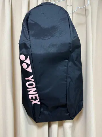미사용 YONEX 라켓백 블랙/핑크 테니스 배드민턴