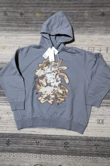 새상품 센소유니코 JNBY 패턴 프린트 후드티