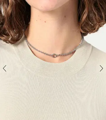 TOMWOOD 실버 체인 목걸이