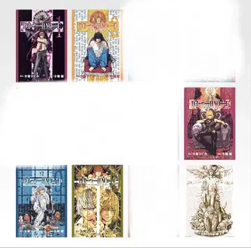 제일복권 데스노트 F상 클리어 포스터 7종 세트