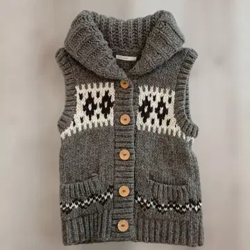 SHIPS 페루산 카우친 베스트 니트 베스트 쉽스