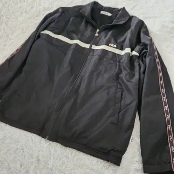 FILA 휠라 윈드브레이커 나일론 L 블랙 스포츠 구제 의류