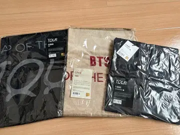 BTS 투어 타월 티셔츠