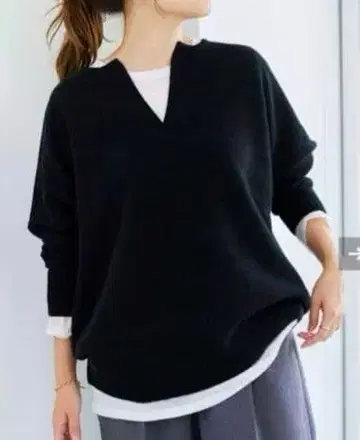 JOURNALSTANDARD 울 캐시미어 풀오버 니트 오버 사이즈