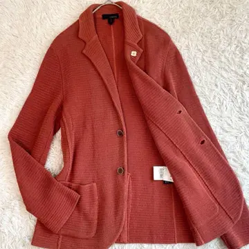 [ 컨디션 최상 ] 라르디니 니트 테일러드 자켓 스트레치 부토니에르