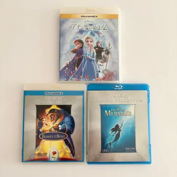 디즈니 프린세스 블루레이 Movienex 세트 묶음 판매