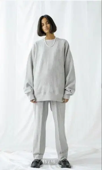 Champion 맨투맨&팬츠 셋업 정가 27,500엔