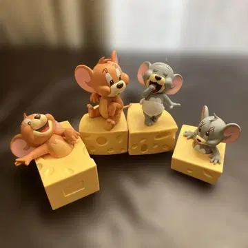 톰과 제리 피규어 컬렉션 ~I LOVE Cheese~ 4체 세트