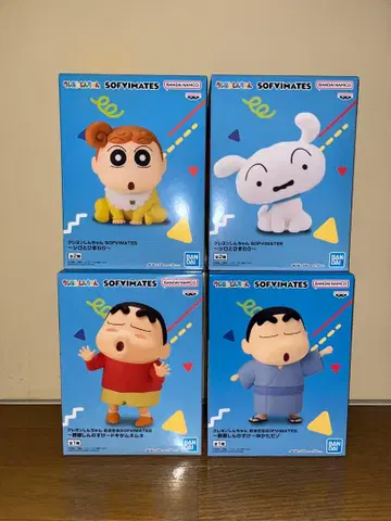 짱구는 못말려(크레용 신짱) 소프트 비닐 피규어 묶음 판매 신짱