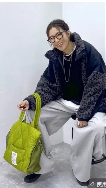 미사요 씨 프로듀스 오리지널 2WAY 퀼트 토트백 니코앤드