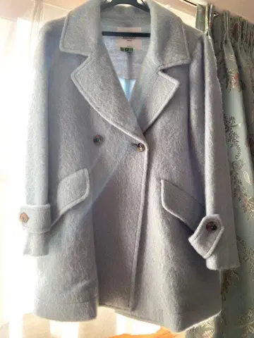 aquagirl/ l'epicerie 라이트 블루 피 코트