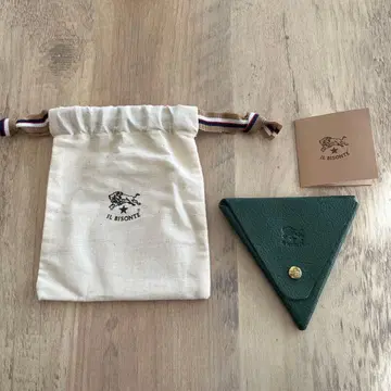 IL BISONTE 미사용 동전 지갑