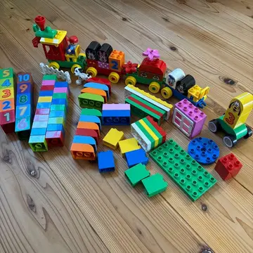 레고 미키의 기차 세트