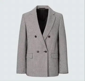 XL [유니클로] 더블 자켓 치도리 울 혼방 가을/겨울 빅 사이즈