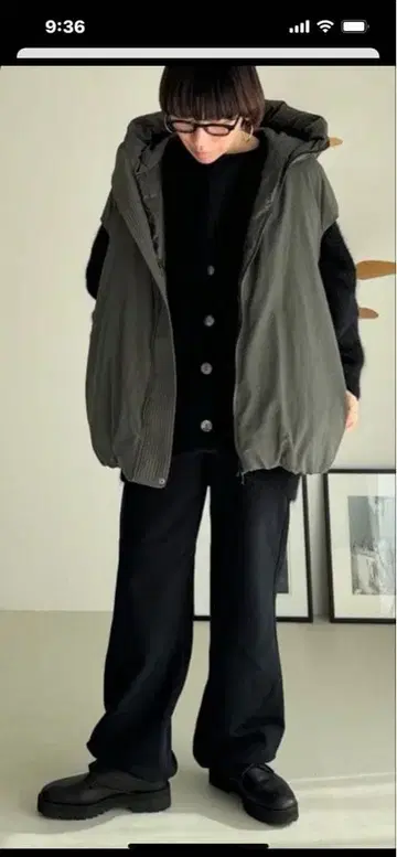 [ 새상품급 ] argue FOODIE OVER DOWN VEST