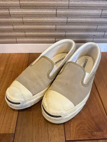 컨버스 잭 퍼셀 슬립온 베이지 26cm
