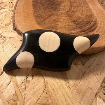 너무 귀여운 빈티지 모드 x 내추럴 상감 디자인의 레어 브로치