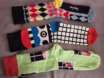 Happy Socks 남성용 삭스 3개 세트