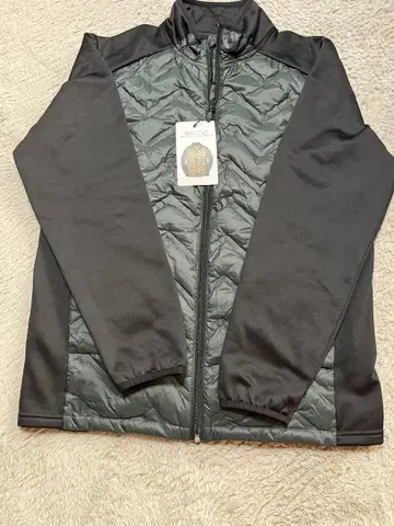 믹스 다운 크로스 쉴드 자켓 L 사이즈 그린 블랙