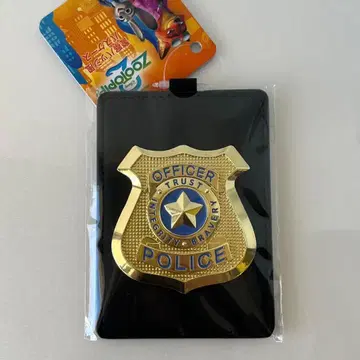 주토피아 경찰 배지풍 패스 케이스 닉 주디 TOHO 한정판 경찰 수첩