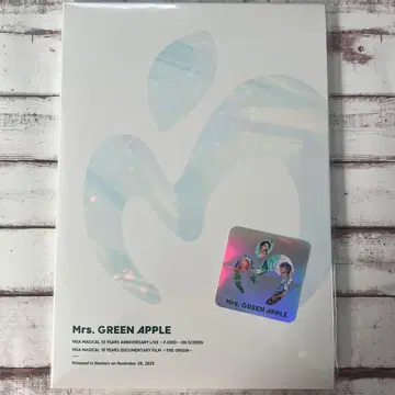 Mrs. GREEN APPLE 10주년 기념 팜플렛 & 씰 포함