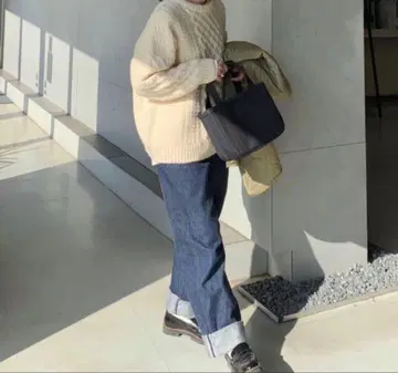 FASHIRU 아란 니트 케이블 니트