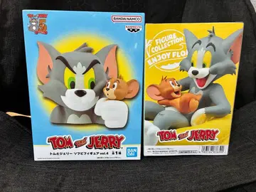 톰과 제리 소프트 비닐 피규어 2개 세트
