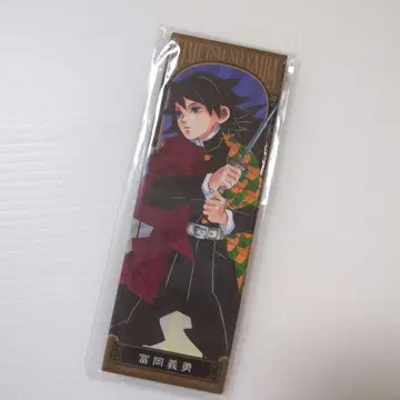 귀멸의 칼날 토미오카 기유 일러스트 카드 캔뱃지 점프샵 원작 일러스트