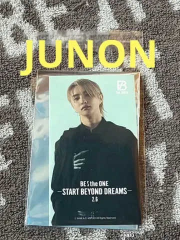 BE:FIRST 준논 BE:the ONE 무비티켓 구매 혜택 스티커