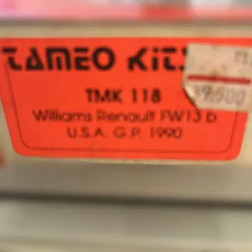 TAMEO KIT TMK 118 Williams Renault FW13B