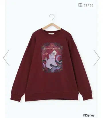 Samansa Mos2 blue [Disney] 빌런즈/쭈리 맨투맨