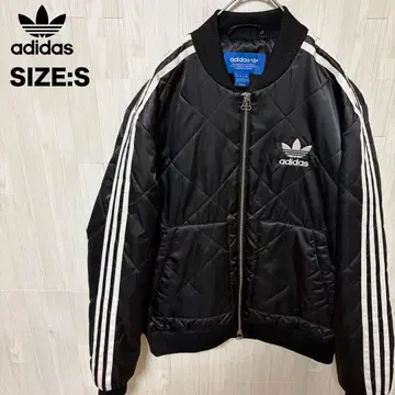 adidas SST 퀼팅 자켓 블루종 자켓 S 사이즈