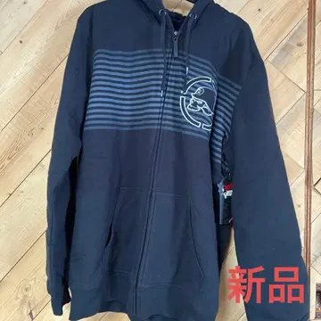 새상품 METAL MULISHA 지퍼 후드티 보아 안감 L