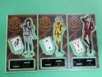 HIGH CARD 아크릴 스탠드 카드 디자인 3체 세트