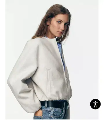 zara 소프트 봄버 자켓 s