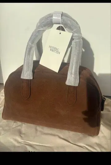 NOTHING WRITTEN 스웨이드 백 보스턴 나싱 리튼