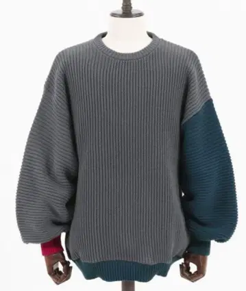 ANGENEHM 편 리브 악센트 니트 풀오버