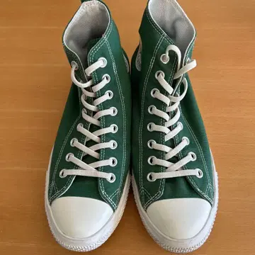 컨버스 그린 하이컷 스니커즈