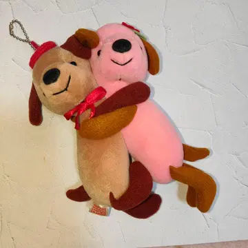 시나다 컴퍼니 허그견 볼체인 달린 봉제 인형