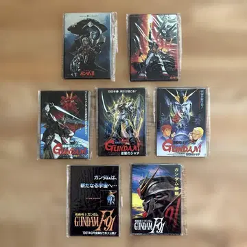 BANDAI 2003 극장판 건담 시리즈 (포스터 마그네 컬렉션)