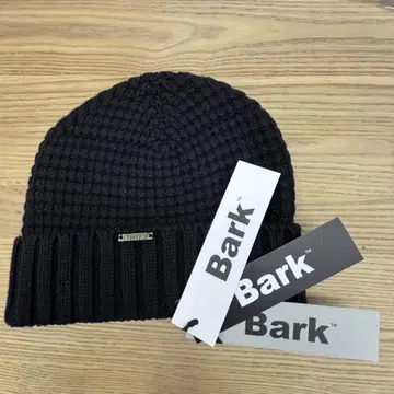 Bark 블랙 니트 모자 미사용 새상품 2