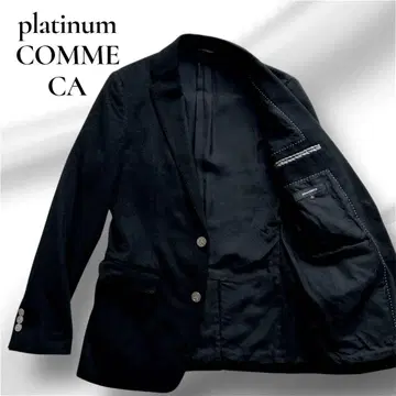 platinum COMME CA 새상품급 테일러드 자켓 캐시미어 100%